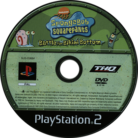 SpongeBob SquarePants: Battle for Bikini Bottom - Disc Image