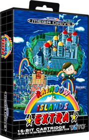 Rainbow Islands Extra - Box - 3D Image