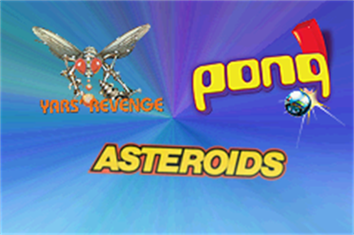 Pong / Asteroids / Yars' Revenge - Screenshot - Game Title Image