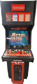 Metal Slug X - Arcade - Cabinet Image