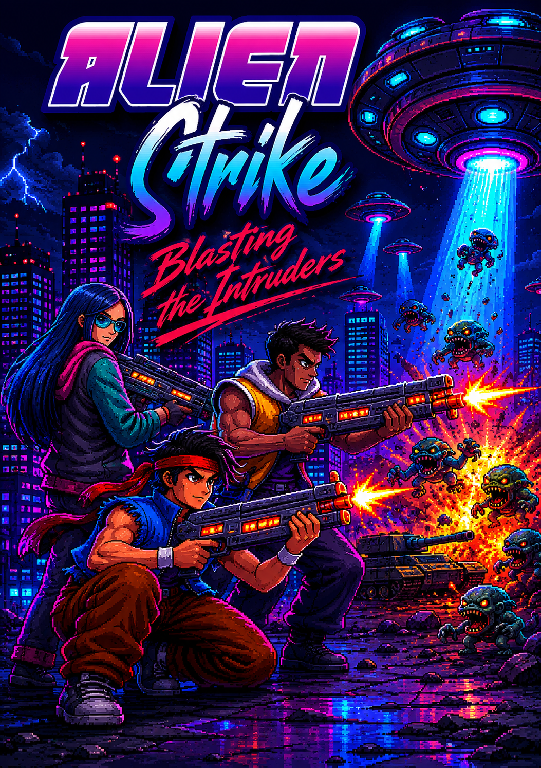 Alien Strike: Blasting the Intruders