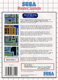 Batman Returns - Box - Back - Reconstructed