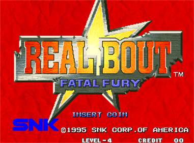 Real Bout Fatal Fury - Screenshot - Game Title Image