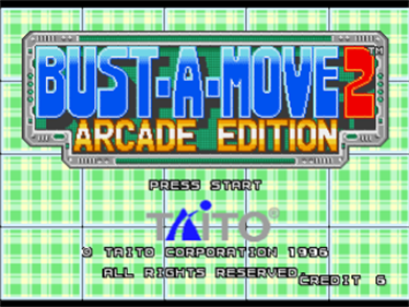 Bust-A-Move 2: Arcade Edition - Screenshot - Game Title Image