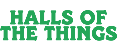 Halls of the Things - Clear Logo Image