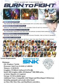 The King of Fighters XIV: Steam Edition - Fanart - Box - Back Image