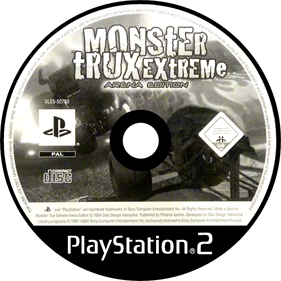 Monster Trux Extreme: Arena Edition - Disc Image