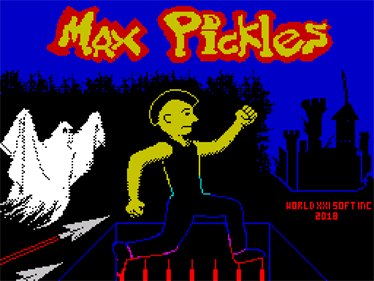 Max Pickles Part 1: The Haunted Castle - Screenshot - Game Title Image