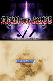From the Abyss - Screenshot - Game Title Image