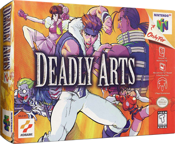 Deadly Arts - Box - 3D Image