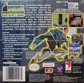 Roswell Conspiracies: Aliens, Myths & Legends - Box - Back Image