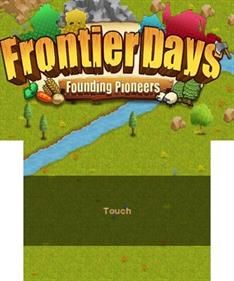 Frontier Days: Founding Pioneers - Screenshot - Game Title Image