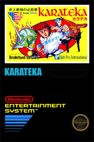 Karateka - Fanart - Box - Front Image