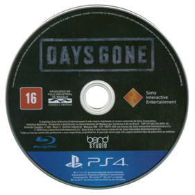 Days Gone - Disc Image