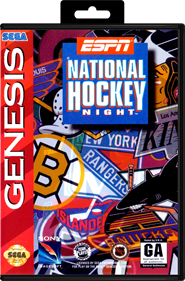 ESPN National Hockey Night - Box - Front - Reconstructed Image