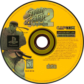 Street Fighter Collection 2 - Disc Image