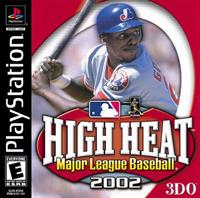 High Heat Major League Baseball 2002 - Box - Front Image