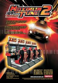 Wangan Midnight Maximum Tune 2 - Advertisement Flyer - Front Image