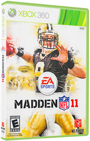 Madden NFL 11 - Box - 3D Image