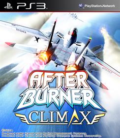 After Burner Climax - Fanart - Box - Front Image