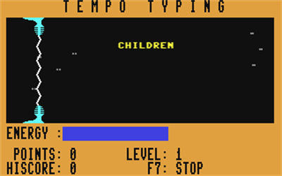Tempo Typing - Screenshot - Gameplay Image