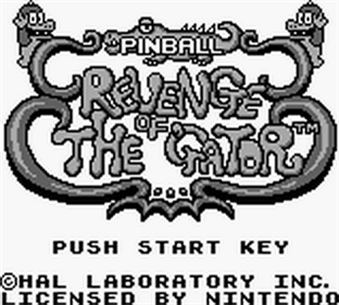Revenge of the 'Gator - Screenshot - Game Title Image