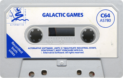 Galactic Games - Cart - Front Image
