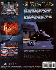 Space Quest 6: Roger Wilco in the Spinal Frontier - Box - Back Image