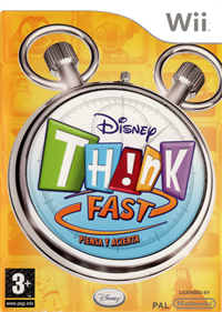Disney Th!nk Fast: The Ultimate Trivia Showdown - Box - Front Image