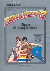 Pinball Champ '82
