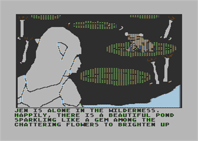 Hi-Res Adventure #6: The Dark Crystal - Screenshot - Gameplay Image