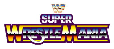 WWF Super WrestleMania - Clear Logo Image