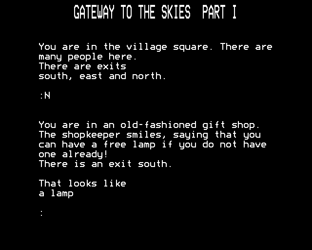 Gateway to the Skies