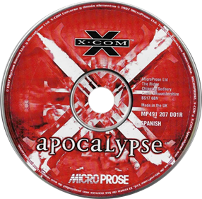 X-COM: Apocalypse - Disc Image