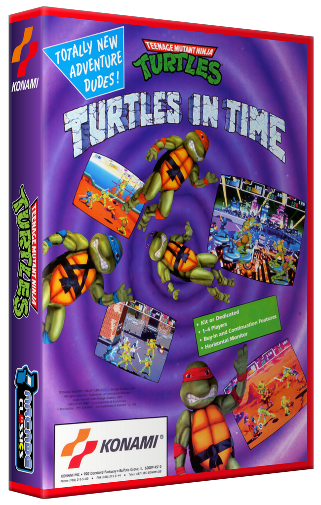 Teenage Mutant Ninja Turtles: Turtles in Time Details - LaunchBox Games