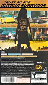 Need for Speed: Undercover - Box - Back Image