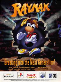 Rayman - Advertisement Flyer - Front Image