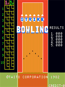 Strike Bowling - Screenshot - Game Title Image