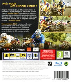 Le Tour de France 2012 - Box - Back Image