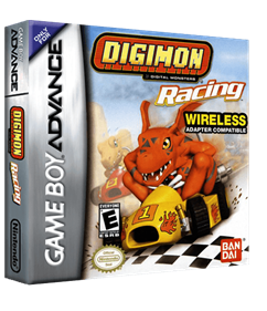 Digimon Racing - Box - 3D Image