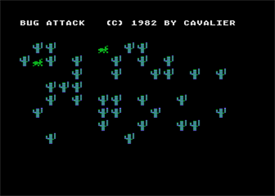 Bug Attack - Screenshot - Game Title Image
