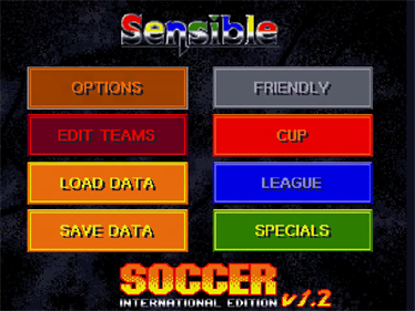 International Sensible Soccer: World Champions - Screenshot - Game Title Image