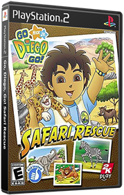 Go, Diego, Go! Safari Rescue - Box - 3D Image