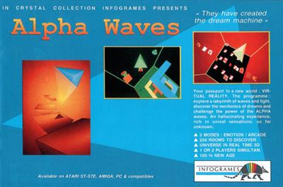 Alpha Waves - Advertisement Flyer - Front Image