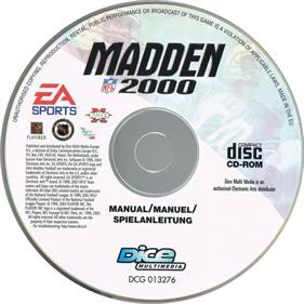 Madden NFL 2000 - Disc Image