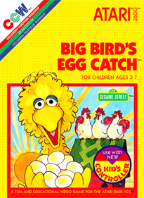 Big Bird's Egg Catch - Box - Front - Reconstructed Image