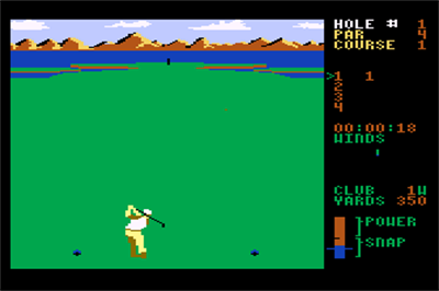 Leader Board: Pro Golf Simulator - Screenshot - Gameplay Image