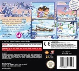 Dora the Explorer: Dora Saves the Snow Princess - Box - Back Image