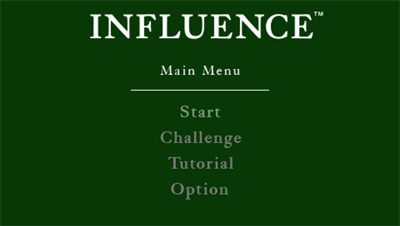 Influence - Screenshot - Game Select Image