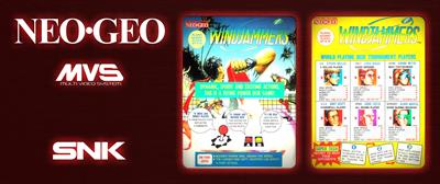 Windjammers - Arcade - Marquee Image